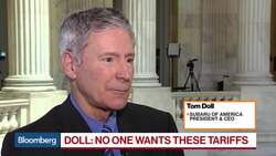 Trump Tariffs Will Push Car Prices Higher and Hurt Consumers, Subaru of America CEO Says News Clip