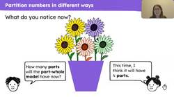 Partition numbers one to five in different ways Instructional Video