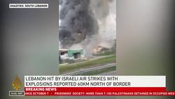 Israeli raids hit deep inside south Lebanon News Clip