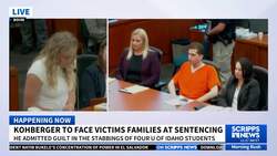 'He will never take my voice:' Idaho survivors speak out at Kohberger sentencing News Clip
