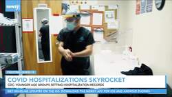 COVID Hospitalizations Skyrocket News Clip