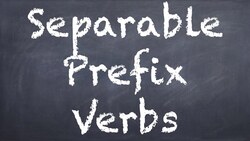 Separable Prefix Verbs (5/6) - Deutsch lernen Instructional Video