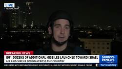 Iran strikes back at Israel with wave of missiles News Clip