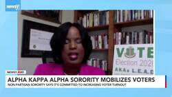 Alpha Kappa Alpha Sorority Mobilizes Voters News Clip