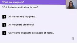 Magnetic force (non-statutory) Instructional Video