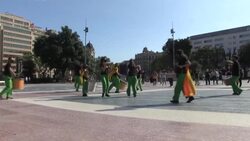 CLEAN : Barcelona: separatists stage muted celebration of Catalan national day over virus restrictions News Clip