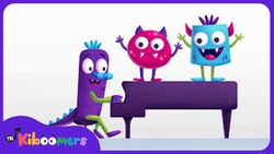 Lullabies for Babies To Go To Sleep | Piano Lullaby | Lullaby for Babies | The Kiboomers Instructional Video