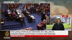 US Senate passes $95bn aid bill for Ukraine, Israel and Taiwan News Clip