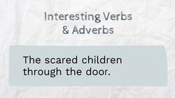Writing a Narrative: Part 2 Language Elements Instructional Video