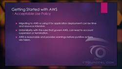 AWS, JavaScript, React - Deploy Web Apps on the Cloud - AWS Acceptable Use Policy Instructional Video