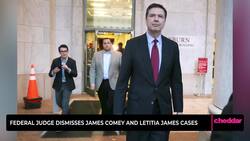 Federal Judge Dismisses James Comey and Letitia James Cases News Clip