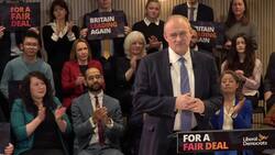 Ed Davey calls for UK to join EU customs union - full News Clip