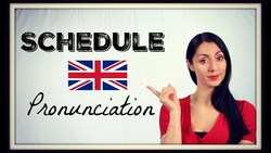 How to Pronounce SCHEDULE / Learn BRITISH ENGLISH PRONUNCIATION Instructional Video