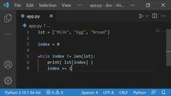 The Ultimate Guide to Python Programming With Python 3.10 - Iterating over Sequence Data Types Instructional Video