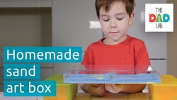 How to Make a Sand Art Box with a Magnet Instructional Video