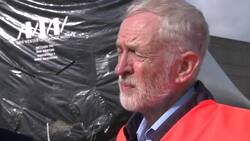 Jeremy Corbyn visits wind turbine facility in Southampton News Clip