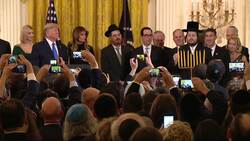 Trump hosts second White House Hannukah event Instructional Video