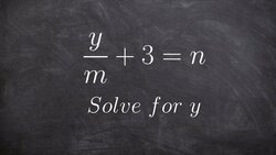 Learn how to solve a multi step equation by using inverse operations Instructional Video