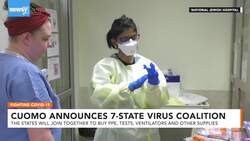 Cuomo Announces 7-State Coalition For Buying PPE News Clip