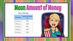 Find Mean from a Table of Values | 6.SP.B.5 💜💙 Instructional Video