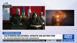 Officials give Friday afternoon update on California wildfires News Clip