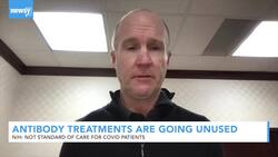 Antibody Treatments Boosted By President Trump Are Going Unused News Clip