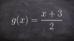 Finding the inverse of a rational function Instructional Video