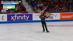 Canadians Lajoie and partner Lagha sit in 2nd after rhythm dance program News Clip