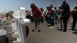 Tributes at site of El Paso shooting News Clip