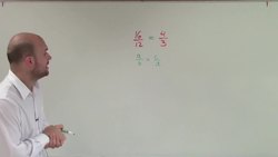 Determining if two ratios create a proportion Instructional Video