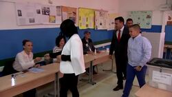 Macedonian PM speaks after voting in naming referendum News Clip