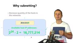 World of Computer Networking Your CCNA start - Need for Subnetting Instructional Video