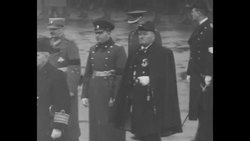 George V's funeral procession News Clip
