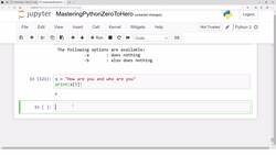 Data Science and Machine Learning (Theory and Projects) A to Z - String in Python: Indexing Strings Instructional Video