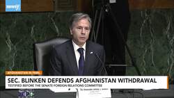 Secretary Of State Blinken Defends Afghanistan Withdrawal In Testimony News Clip