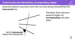 Corresponding angles Instructional Video