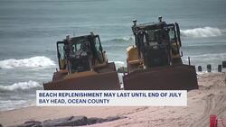 Officials: Bay Head beach replenishment project running behind schedule News Clip
