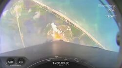 SpaceX Lands Falcon 9 Rocket on Drone Ship News Clip