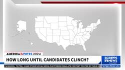 How long until presidential candidates clinch the nomination? News Clip