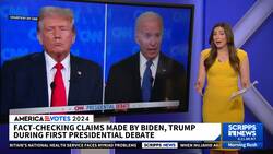 Fact-checking claims made by Biden and Trump during the first 2024 presidential debate News Clip