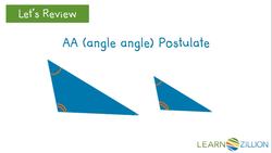 Proving Triangle Similarity with Algebraic Proof Instructional Video