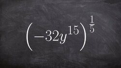 Simplify an expression by using the power to product rule with rational exponents Instructional Video