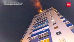 Putin Hits Ukraine Hard: Russian Shahed Drones Shatter 2 Cities | Huge Blazes, 5 Dead & More News Clip