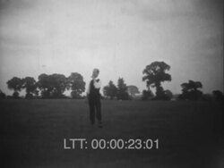 Amateur Rugby England 1928 Stock Footage