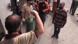 VOICED : Calvario por oxígeno para enfermos de covid-19 en Venezuela News Clip