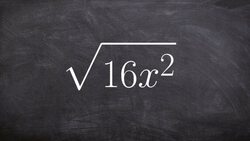 Rename simplify a monomail radical expression Instructional Video