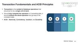 Design Microservices Architecture with Patterns and Principles - Transaction Fundamentals and ACID Principles Instructional Video
