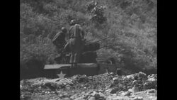 Korean War action, 1951 News Clip