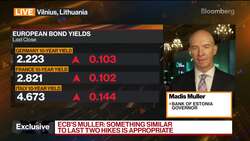 ECB's Muller Supports Another `Significant' Rate Hike News Clip