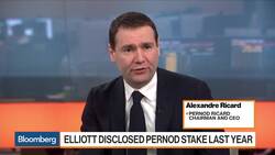 Pernod Open to Dialogue With Investors Including Elliott, CEO Says News Clip